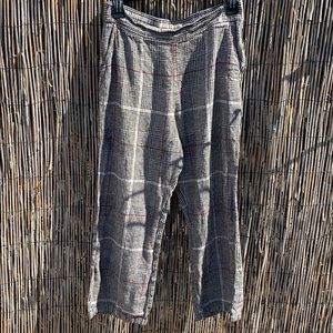 Plaid Capris